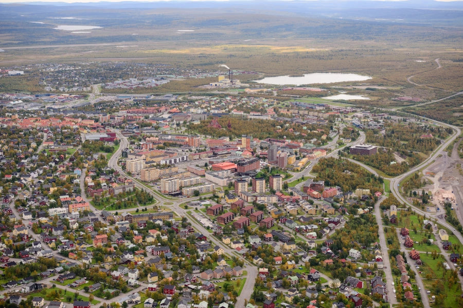 Staden Kiruna tagen från ovan.slider_item_P9HgQT